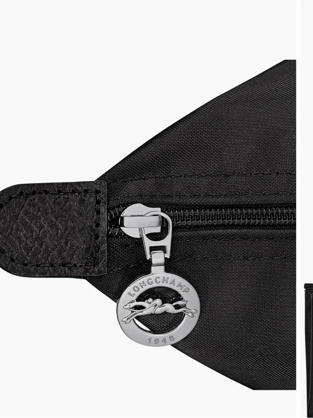 Longchamp Large Le Pliage Tote (Black Nylon)